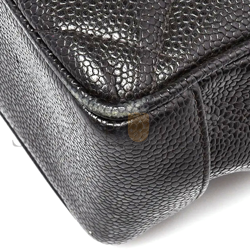 Ch**el small matelasse chain shoulder bag caviar quilted 633595 (28*23*9cm)